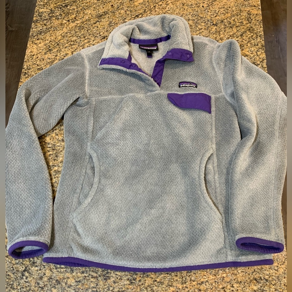 Patagonia women’s size small retool Snap-T pocket Fleece pullover sweatshirt